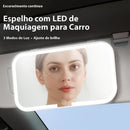 ESPELHO COM LED - QUEBRA-SOL RECARREGÁVEL